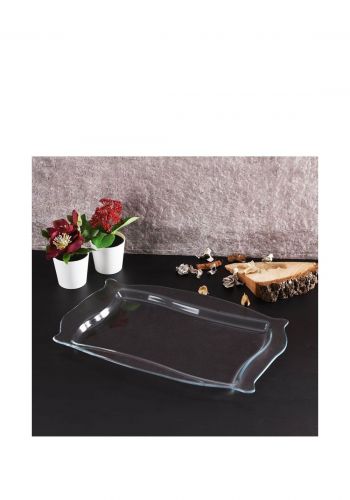 صينية تقديم زجاجية من باشابهجة Pasabahce 10488 Glass Serving Tray