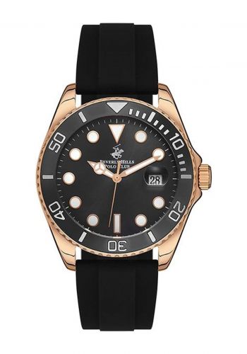ساعة يد رجالية باللون الاسود من بيفرلي هيلز بولو كلوب Beverly Hills Polo Club BP3329X.451 Men's Wrist Watch