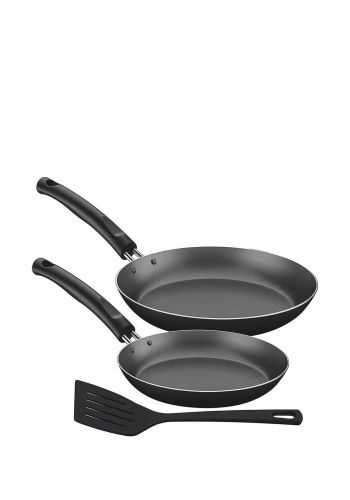 سيت مقلاة قطعتين مع ملعقة طهي من ترامونتينا Tramontina 20198/012 X3 Frying Pan Set 