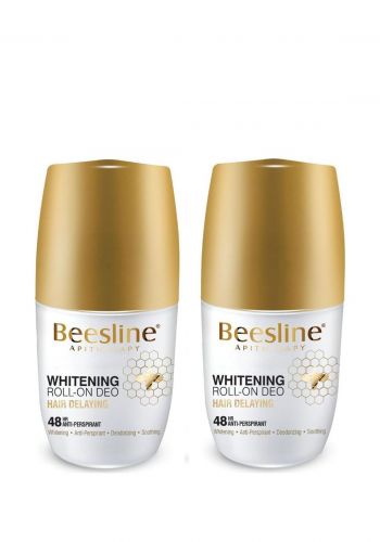بكج مزيل عرق نسائي 2*50 غم من بيزلين Beesline Whitening Roll-On Deodorant 