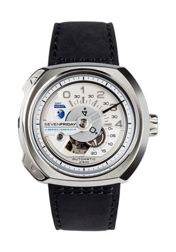 ساعة رجالية من سفن فرايدي Sevenfriday V-series SF-V1/01 Stainless Steel Watch 