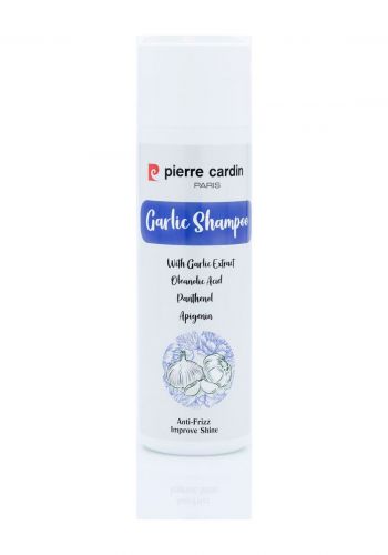 شامبو بخلاصة الثوم 200 مل من بيير كاردن Pierre Cardin Garlic Shampoo with Garlic Extract & Panthenol & Apigenin & oleanolic acid