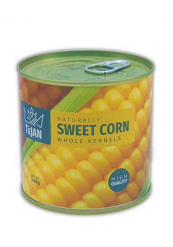 حبوب ذرة حلوة 340 غم من تيجان Tejan Sweet Corn  