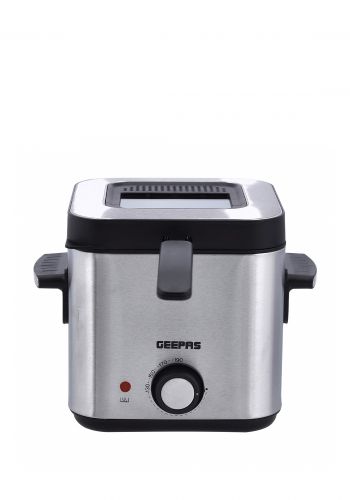 مقلاة عميقة مدمجة قوية غير لاصقة سعة 1.5 لتر  من جيباس Geepas GDF36016 Deep Fryer