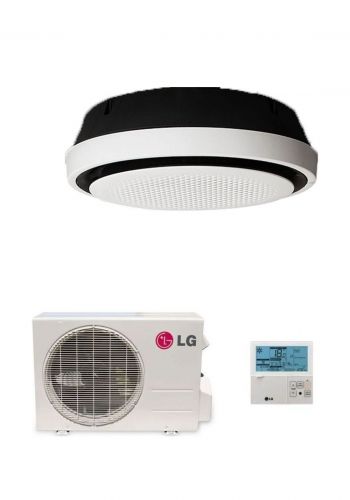 سبلت تبريد سقفي دائري 3 طن انفيرتر تحكم بالامبير من ال جي LG AT-W36GYLT1 ROUND Cassette Split Inverter- White