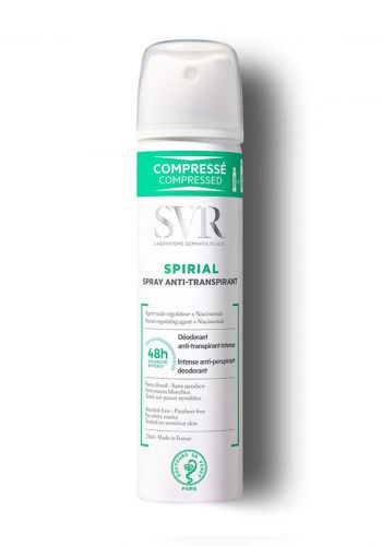بخاخ مضاد للتعرق سبيريال 75 مل من إس في آر  SVR Spirial Spray