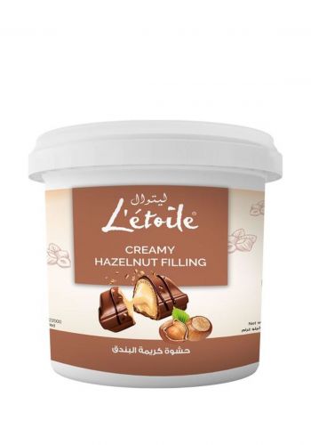 حشوة كريمة البندق 5 كغم من ليتوال Letoile Hazelnut Filling Cake Filling