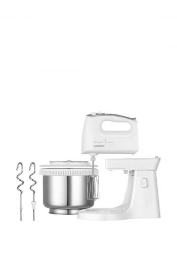 خفاقة برأسين مع وعاء 500 واط  من سينكور Sencor SHM 6206SS Hand Mixer