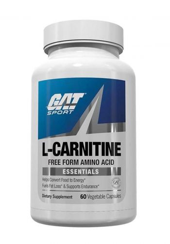 Gat L-Carnitine Vegetable 60  Capsules كارنتين احماض امينية60 كبسولة