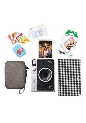 كاميرا فورية ايفو مع هدايا من فوجي فيلم Fujifilm Instax EVO Camera