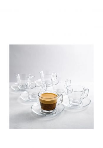 سيت فناجين قهوة زجاجية 6 قطع من باشابهجة Pasabahce 97301 Glasses Set