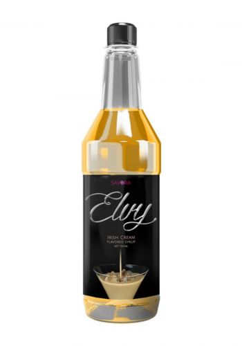 شراب مركز بنكهة الكريمة الايلدنية 750 مل من سافورا ايلفي Savora Elvy  Irish Cream Flavored Syrup