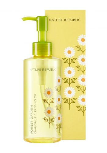 زيت مزيل للمكياج بخلاصة البابونج لجميع انواع البشرة  200 مل من نيجر ريببلك Nature Republic Forest Garden Chamomile Cleansing Oil
