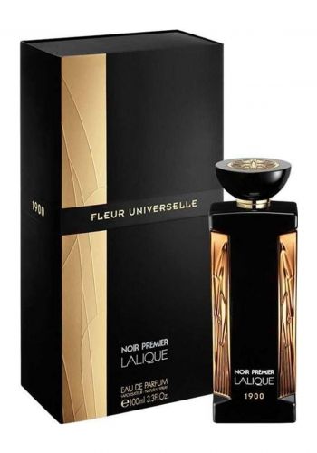 عطر مناسب لكلا الجنسين 100 مل من لاليك Lalique Noir Premier Fleur Universelle 1900 Eau De Parfum Spray