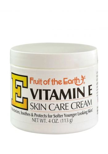 كريم مرطب بفيتامين اي 113 غم من فروت او ايرث Fruits Of the Earth Vit.E
