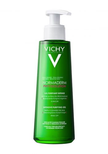 غسول جل منظف للبشرة  الدهنية 200 مل من فيشي  Vichy Normaderm Purifying Gel 