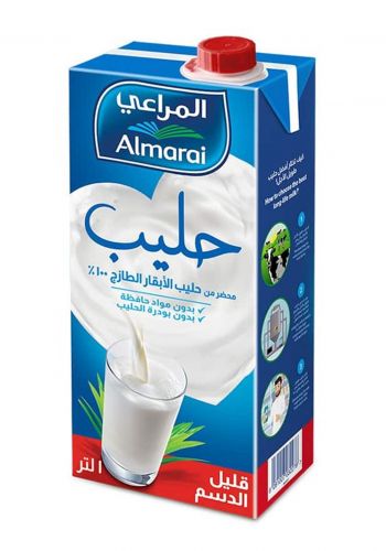 سيت حليب المراعي 1 لتر قليل الدسم  12 قطعة Almarai Milk  
