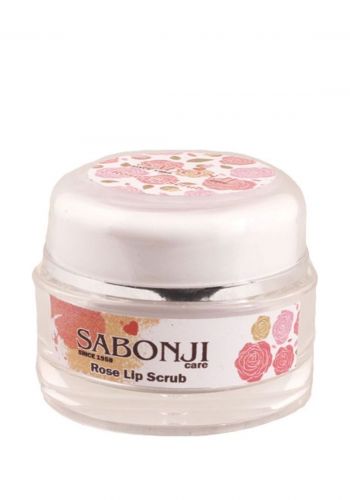 مقشر شفاه بالورد من صابونجي Sabonji Rose Lip Scrub