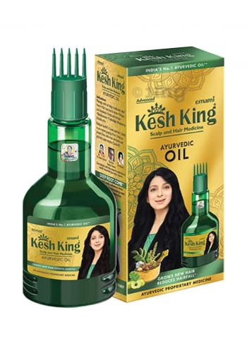 زيت الشعر الطبي الهندي 100 مل من كيش كينج Kesh King Scalp & Hair Medicine Ayurvedic Oil