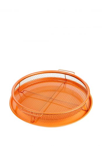 سيت شواء للفرن قطعتين (سلة + صينية) Copper Oven Air Fryer