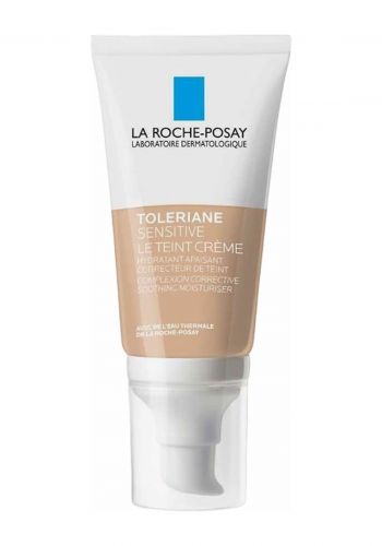 كريم مرطب ومهدئ للبشرة الحساسة 50 مل من لاروش بوزيه La Roche Posay Toleriane Sensitive Le Teint Cream Light 