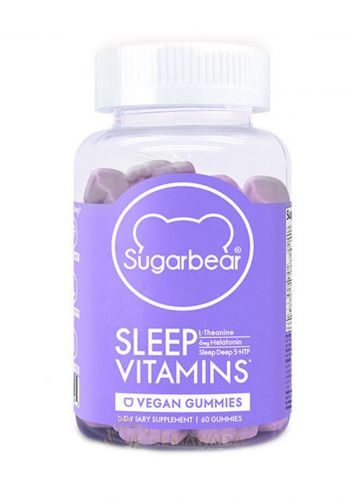 فيتامينات نباتية للنوم من شوجر بير ٦٠ حبة  SugarBear Sleep Vegan Gummy Vitamins - 60 Capsules
