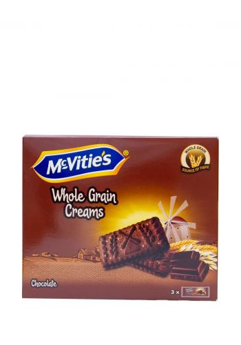 بسكويت الشوفان بنكهة الكاكاو  100 غرام من مكفيتيز  McVitie's Whole Grain Creams Chocolate Biscuit
