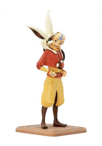 مجسم افتار انج مع  مومو على قاعدة حجرية SFC avatar aang the last air bender