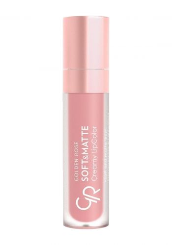 أحمر شفاه مطفي 5.5 مل رقم 105 من جولدن روز Golden Rose Soft & Matte Creamy Lipstick 