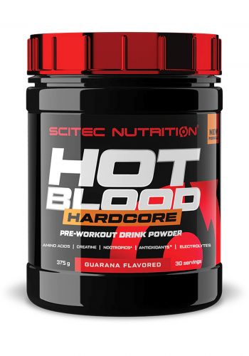 مكمل غذائي 375 غرام من ساتيك نيوترشن Scitec Nutrition Hot Blood Hardcore 