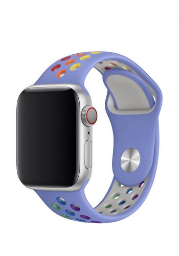 سوار سيليكون لساعة أبل Silicone Turquoise Nike Sport Apple Watch Band-Royal Pulse