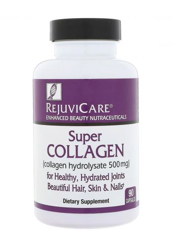 Rejuvicare Super Collagen  كبسولات سوبر كولاجين للجمال والمفاصل الصحية والشعر والبشرة والأظافر 90 كبسولة