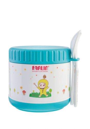 سيت وعاء لحفظ الطعام و حرارته 300 مل من فارلين Farlin Yammy Warmer Can Set