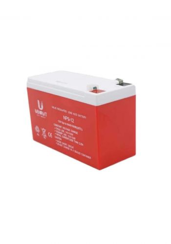 UBIQUIT BATTERY UPS 12V - 9A-Red بطارية