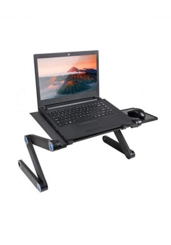 Havit GT-JK27 Portable Foldable  Laptop Desk With Single Fan - Black منضدة لابتوب