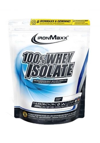 Ironmaxx 100% Whey Isolate  بروتين 2000غم  من ايرون ماكس