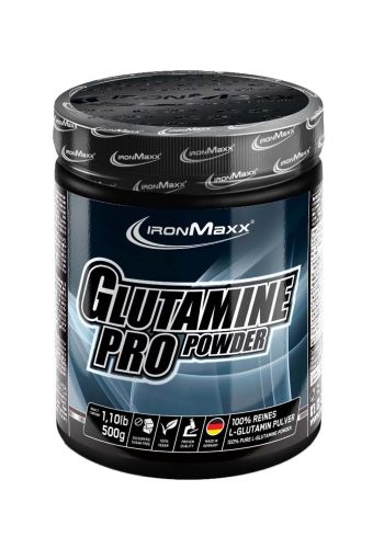 Ironmaxx Bcaa Glutamine Pro Powder 500g جلوتامين برو 500غم من ايرون ماكس