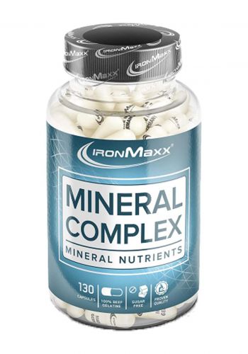 IronMaxx Mineral Complex 130 Capsules مركب المعدني 130كبسولة من ايرون ماكس