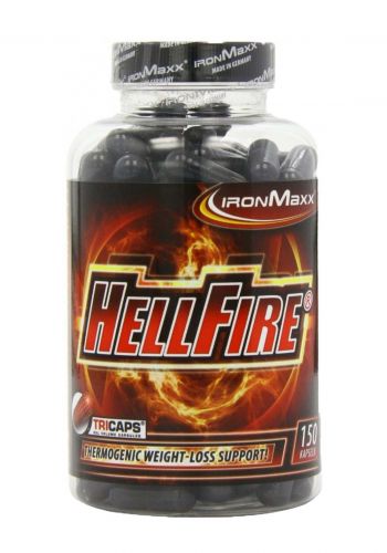 IronMaxx Hellfire 150Capsules مكمل غذائي 150كبسولة من ايرون ماكس