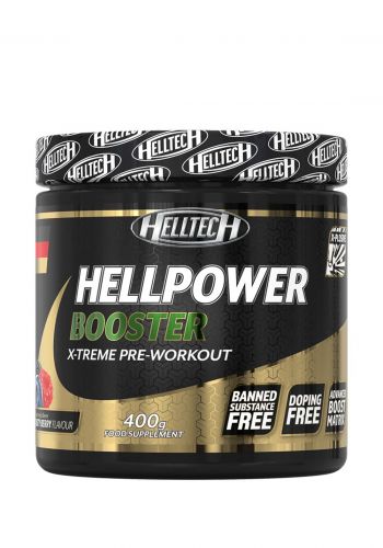 Helltech Hellpower Booster 400g مكمل غذائي 400غم من هيلتك 