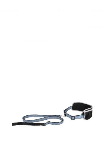 حزام للخصر مع حبل للجري للكلاب ازرق اللون من فلامنكو Flamingo JOGGING LEASH WITH WAIST BELT 
