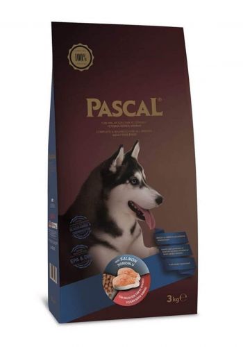 Pascal Adult Dog Food  طعام للكلاب البالغة بالسلمون 3 كغم من باسكال