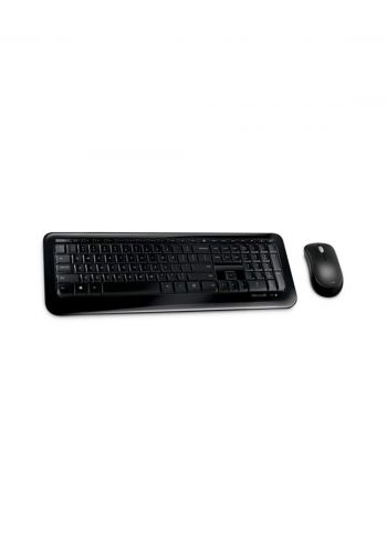 Microsoft PY9-00020 Wireless Keyboard and Mouse-Black لوحة مفاتيح وماوس
