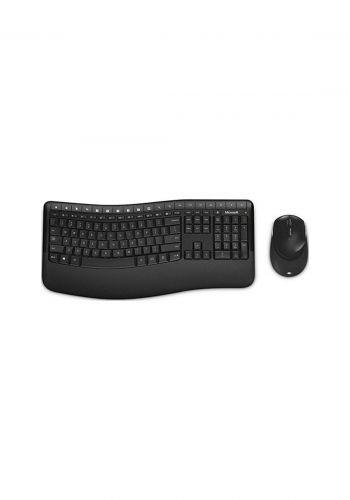 Microsoft PP4-00018  Wireless Keyboard and Mouse-Black لوحة مفاتيح وماوس