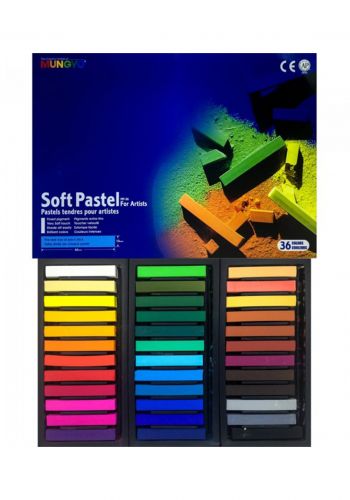 سيت طباشير سوفت باستيل من مونكيو  36  لون  Mungyo MP36 Soft Pastel Set 