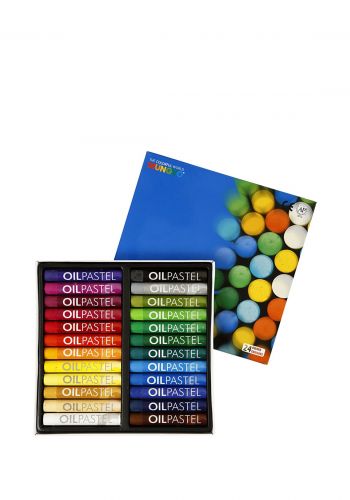 سيت طباشير باستيل زيتي من مونكيو 24 لون Mungyo MOP24  Pastel Set