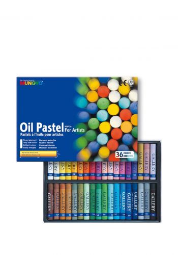سيت طباشير باستيل زيتي من مونكيو 36  لون Mungyo MOP36  Pastel Set