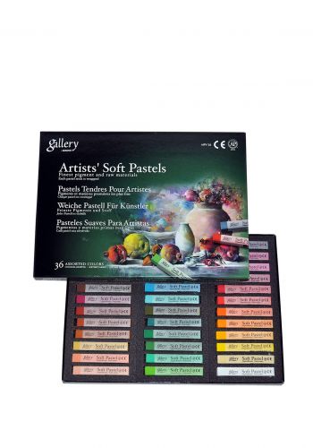 سيت طباشير سوفت باستيل الوان من مونكيو 36 لون  Mungyo MPV36 Soft Pastel Set 