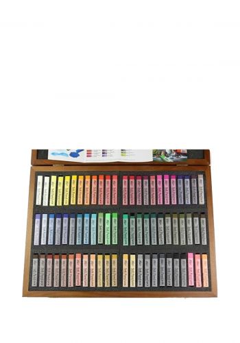 سيت طباشير سوفت باستيل الوان علبة خشبية من مونكيو 72  لون Mungyo MPV72W Soft Pastel Set 
