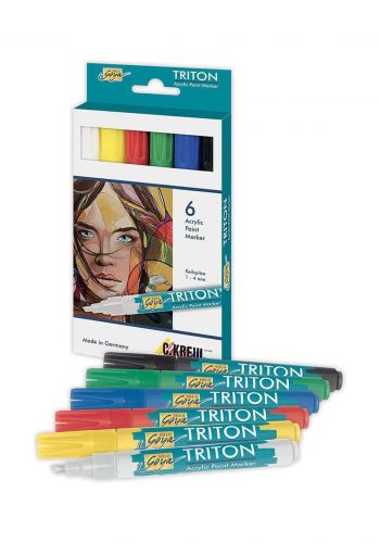 Triton Nr.17890 سيت اقلام اكريلك 6 اقلام